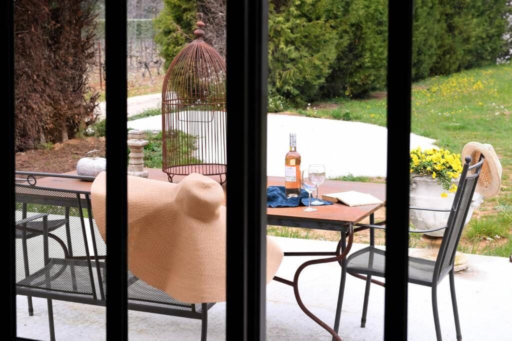 Villa Le Galinié Chic'Art. Un bel Atelier avec Piscine Carpentras Exterior foto
