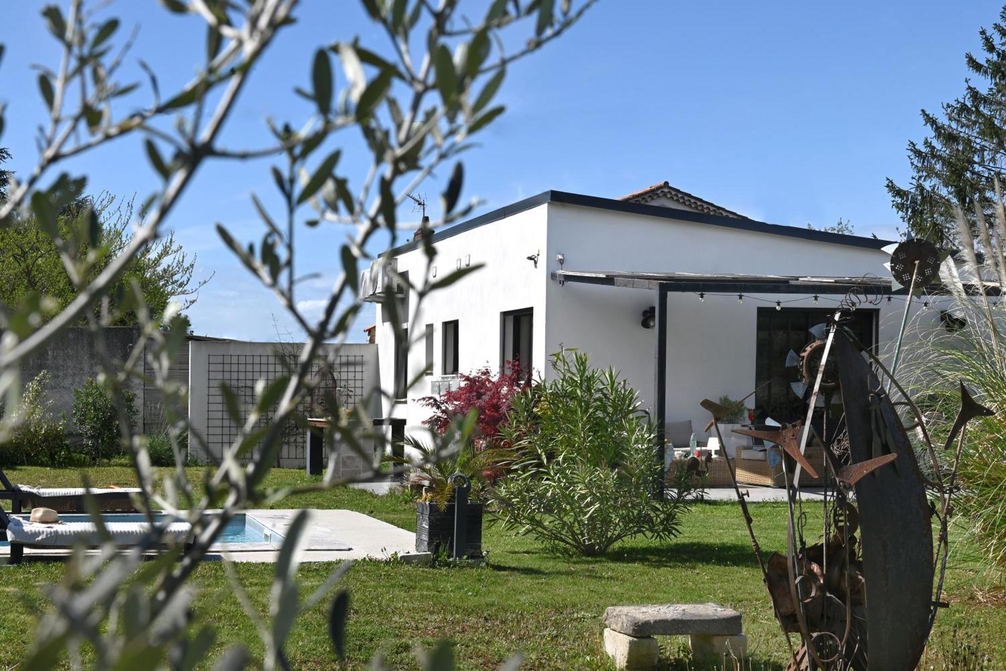 Villa Le Galinié Chic'Art. Un bel Atelier avec Piscine Carpentras Exterior foto