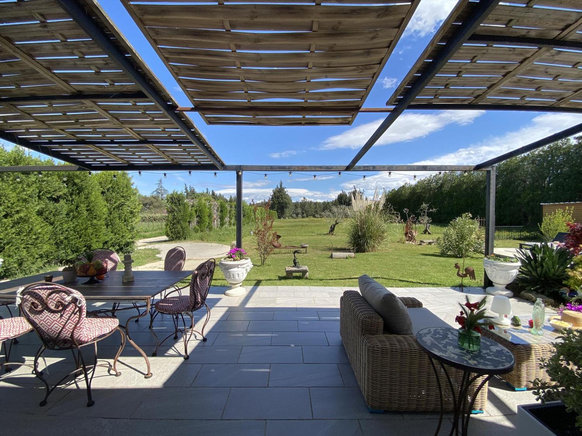 Villa Le Galinié Chic'Art. Un bel Atelier avec Piscine Carpentras Exterior foto